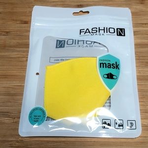 Cute Yellow Fashion Mask